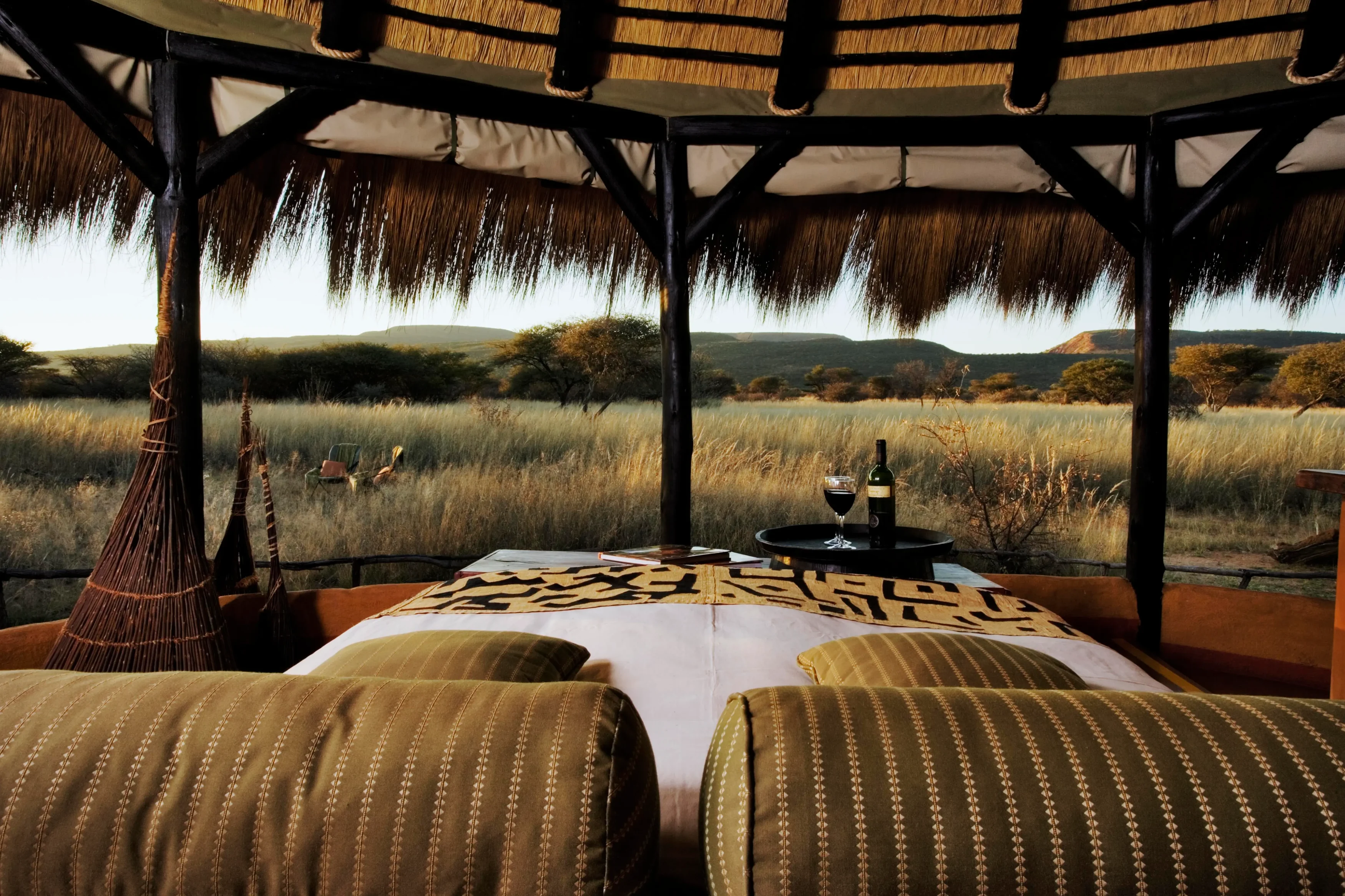 NA - Okonjima Luxury Bush Camp - View from bed.webp