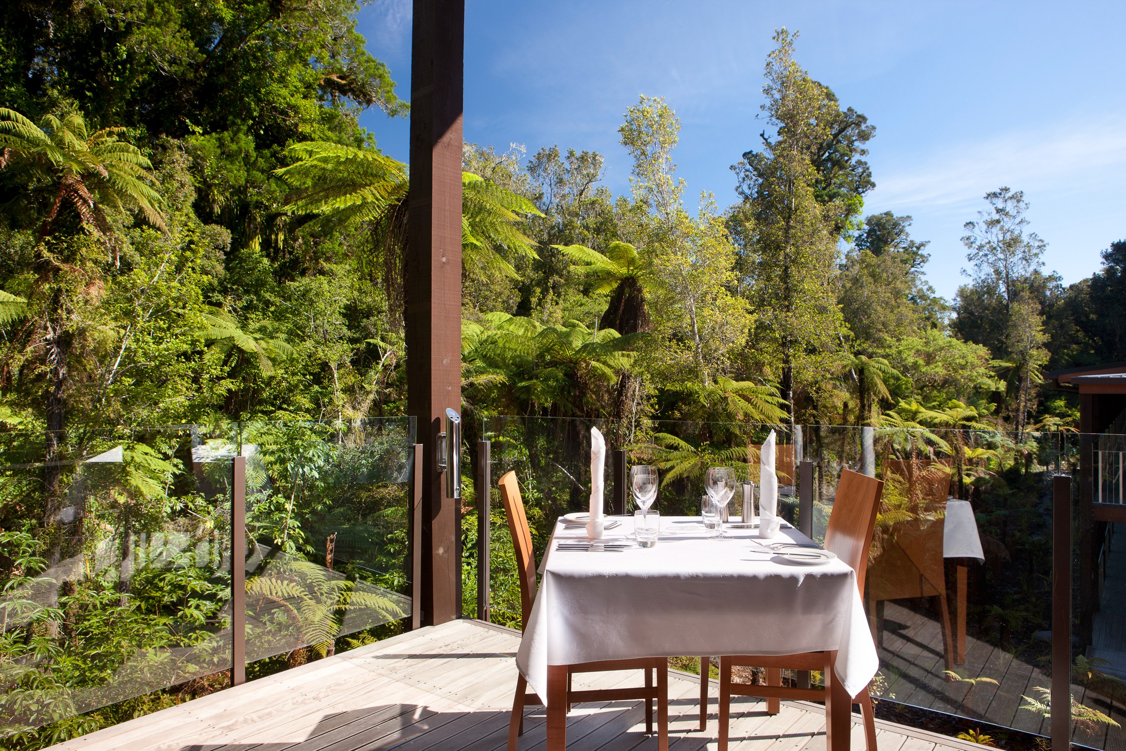 NZ - Te Waonui Forest Retreat - Canopy Restaurant view.jpg