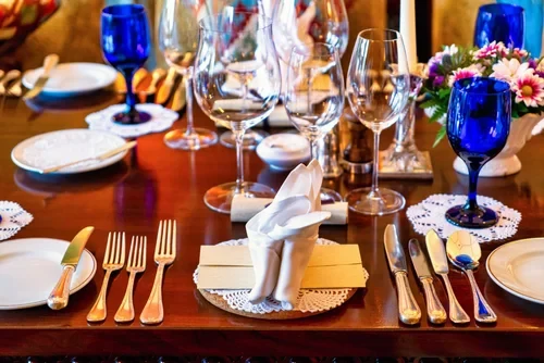 GB - accommodatie Inverlochy Castle - Diner.webp