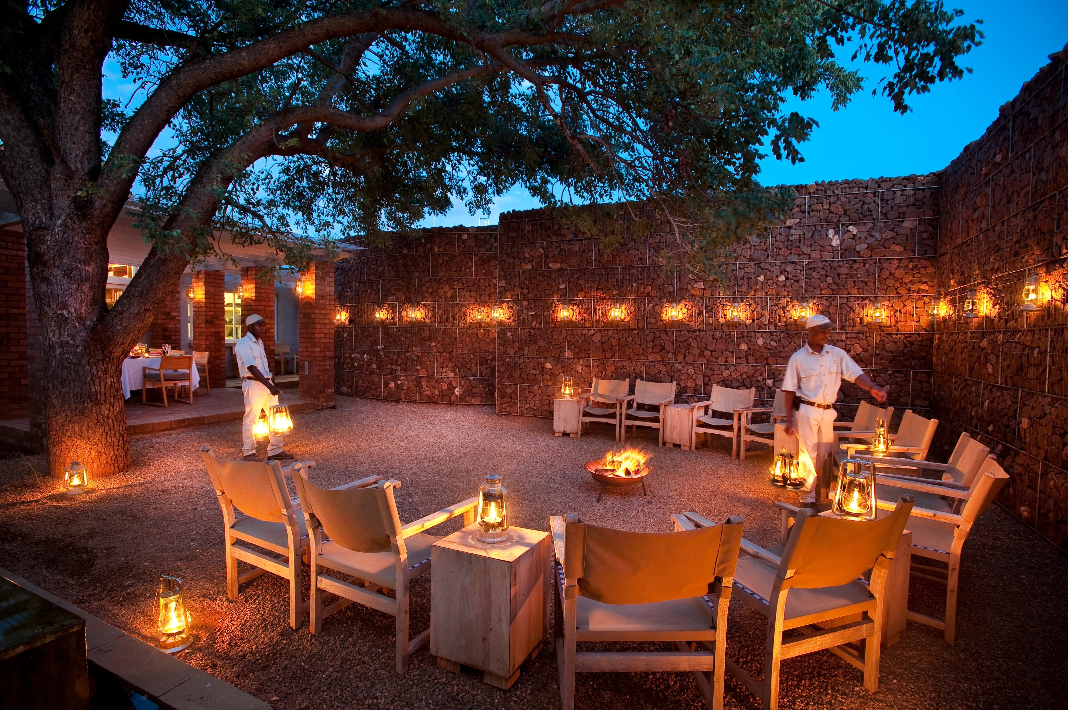 ZA-Morukuru Farm House-Boma at Farm House.webp