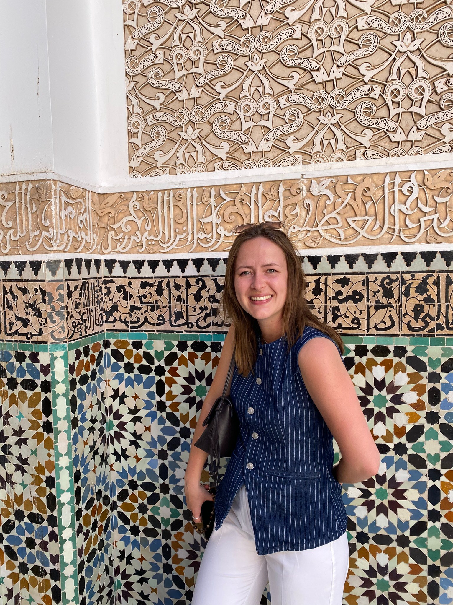 MA - Marrakech Medina Tour - Tamara at Medesa Ben Youssef.JPEG