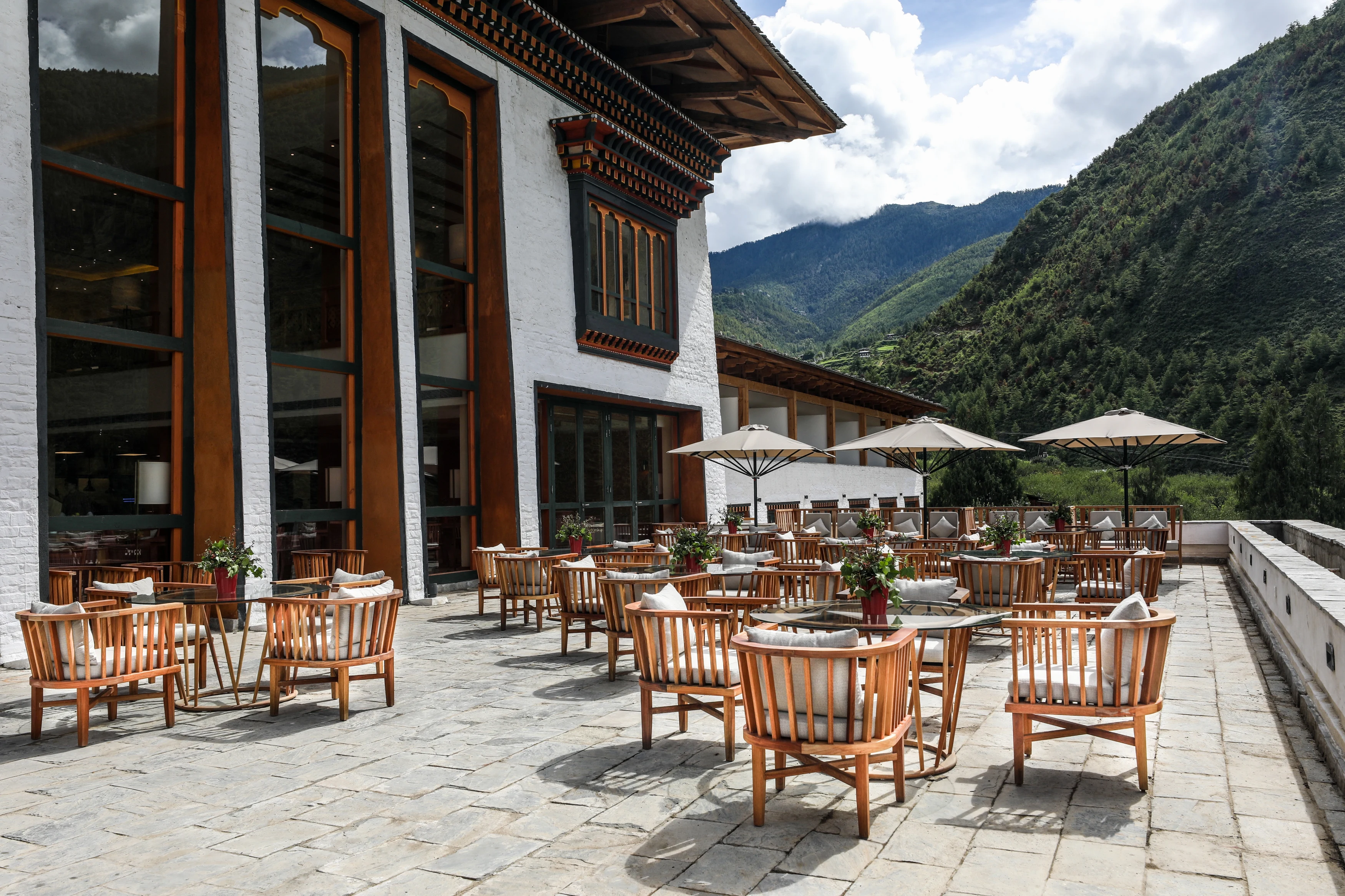 BT - Bhutan Spirit Sanctuary - outdoor terrace.webp