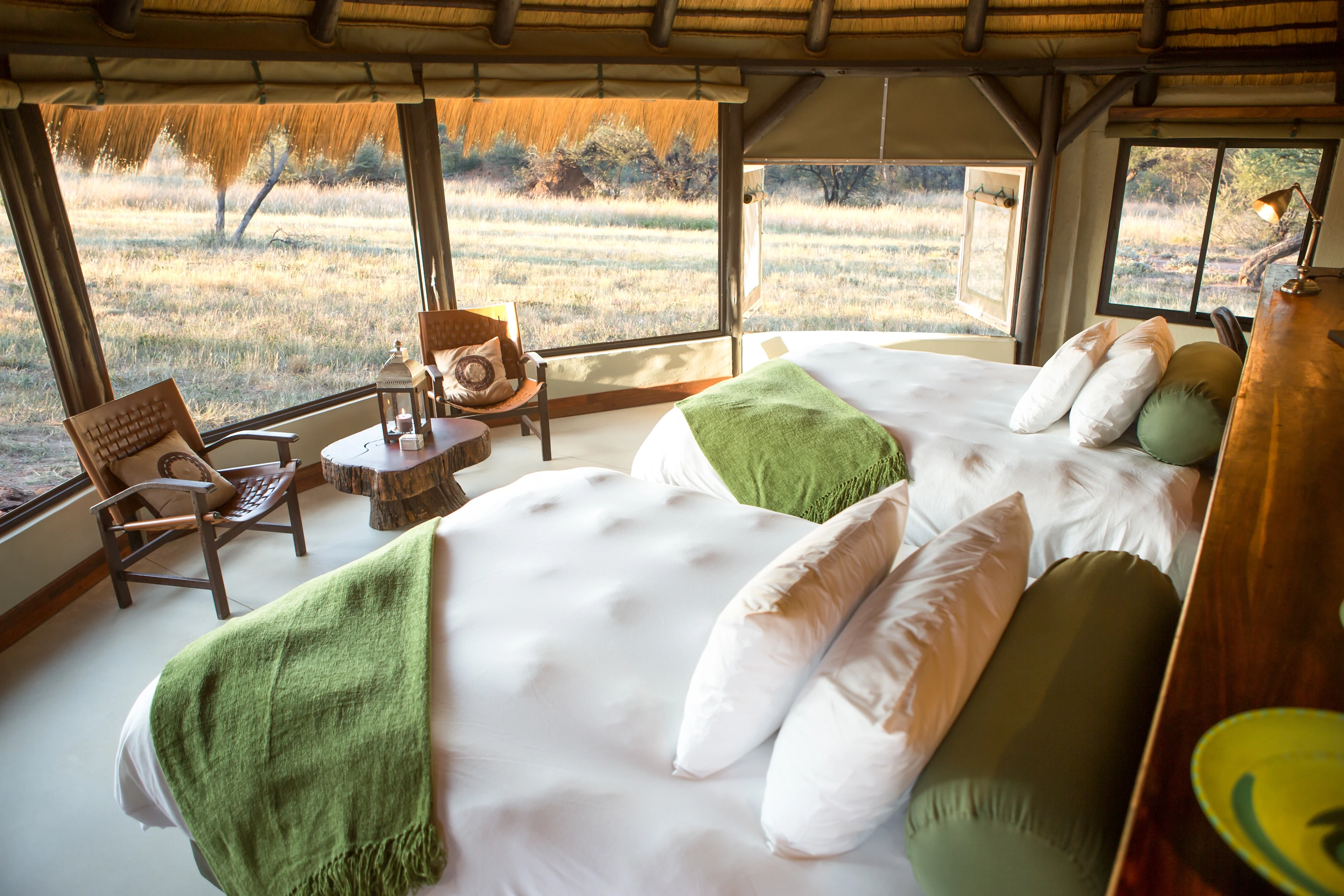 NA - Okonjima Luxury Bush Camp - Chalet interior2.webp