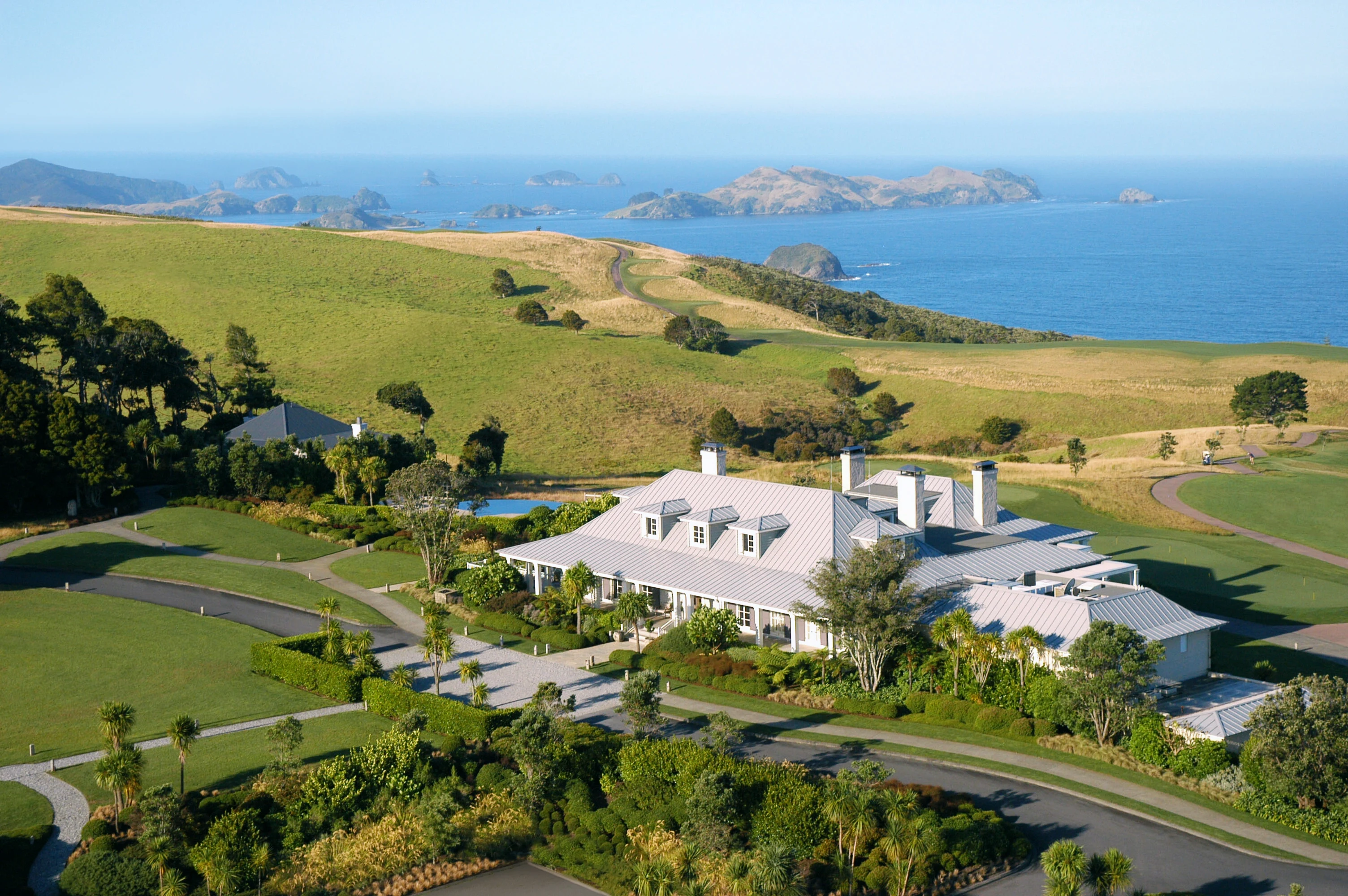 NZ - The Lodge at Kauri Cliffs - Exterior.webp