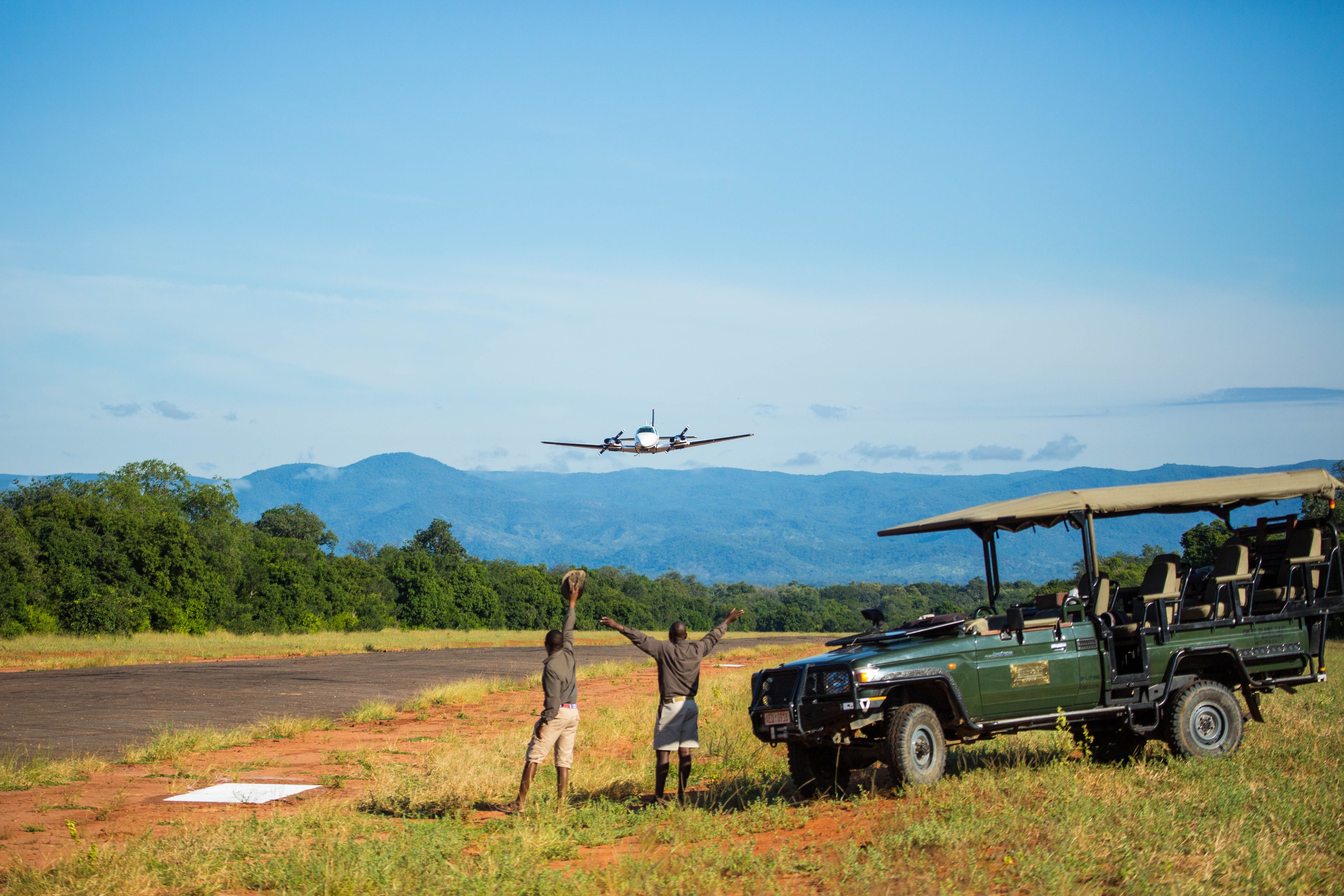 ZW-Tembo Plains-arrival by plane.jpg
