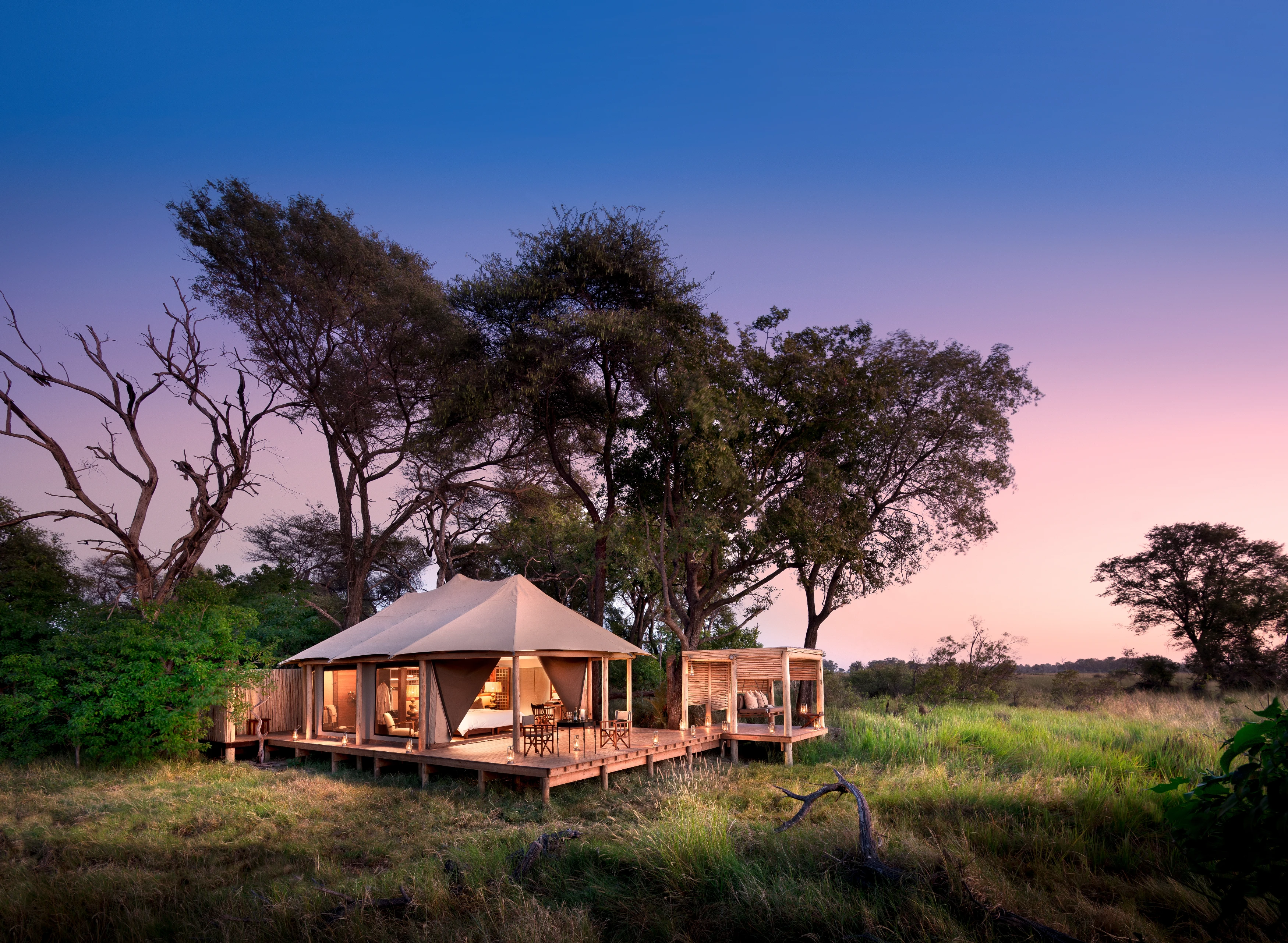 BW-Nxabega Okavango Tented Camp-Guest tent exterior.webp