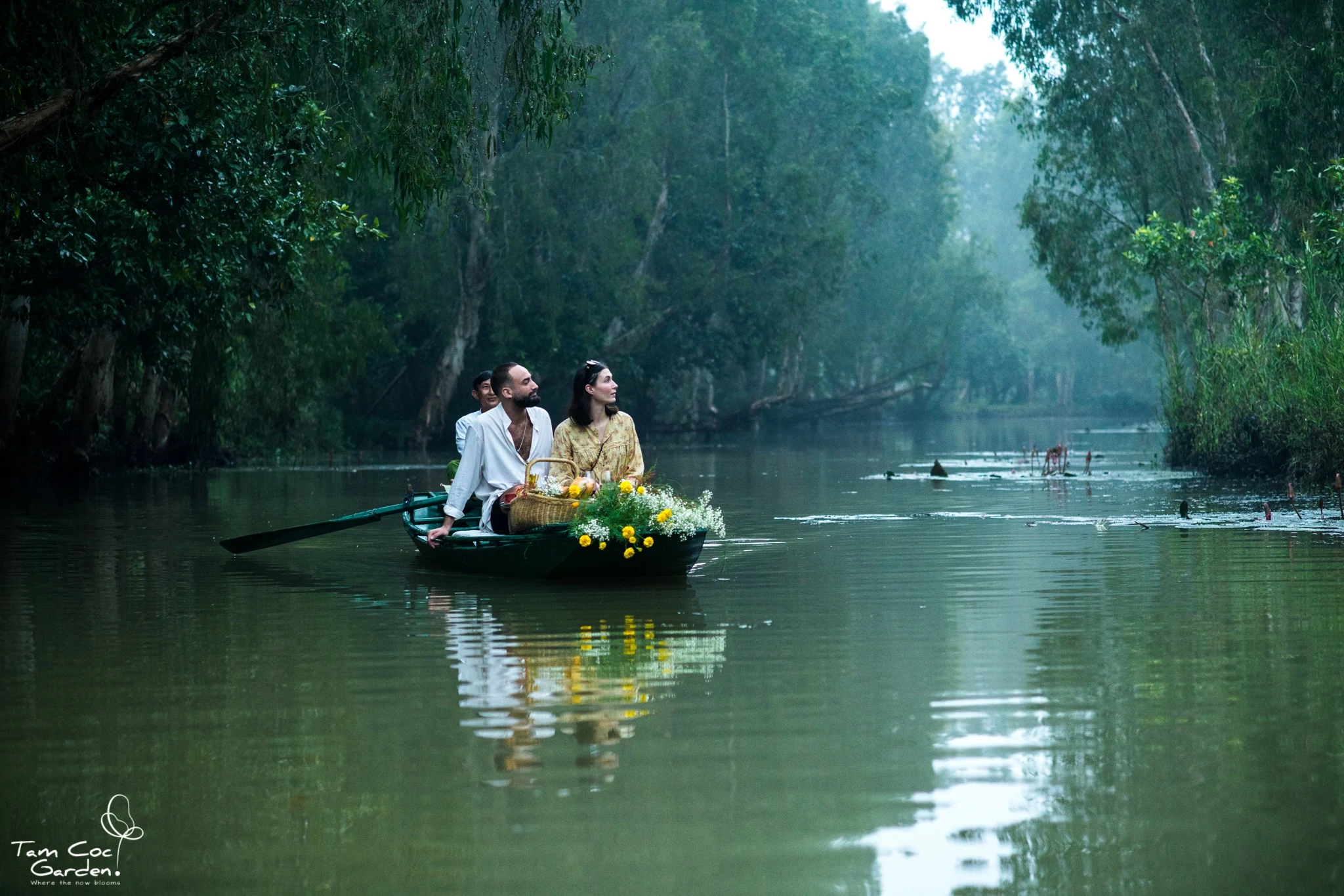 VN - Accommodatie - Tam Coc Garden Resort - Sampan - Canoe tour 5.webp