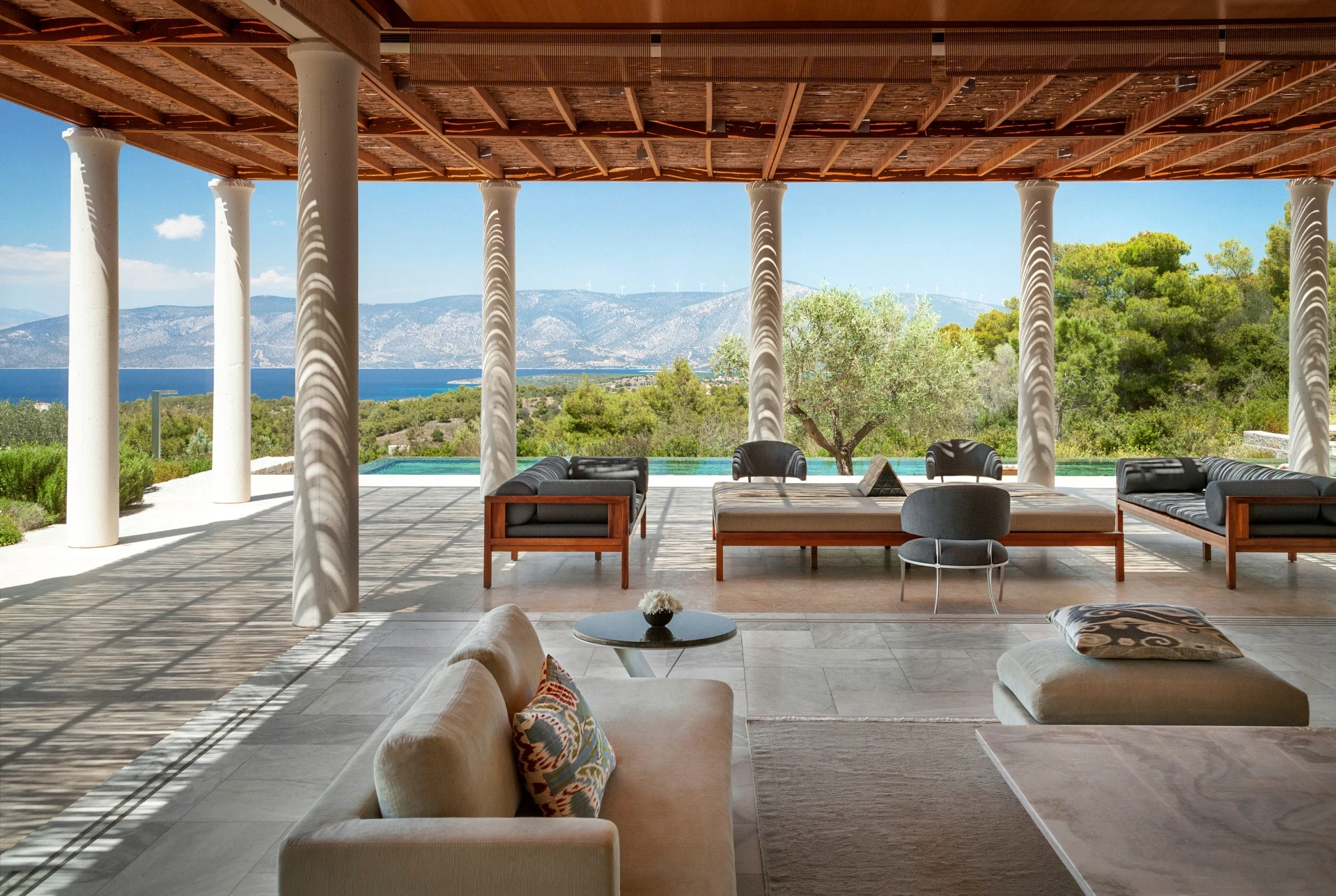 GR-Accommodatie-Amanzoe, Greece - Living Room and Lounge, 5 Bedroom Villa_Office_6774.webp
