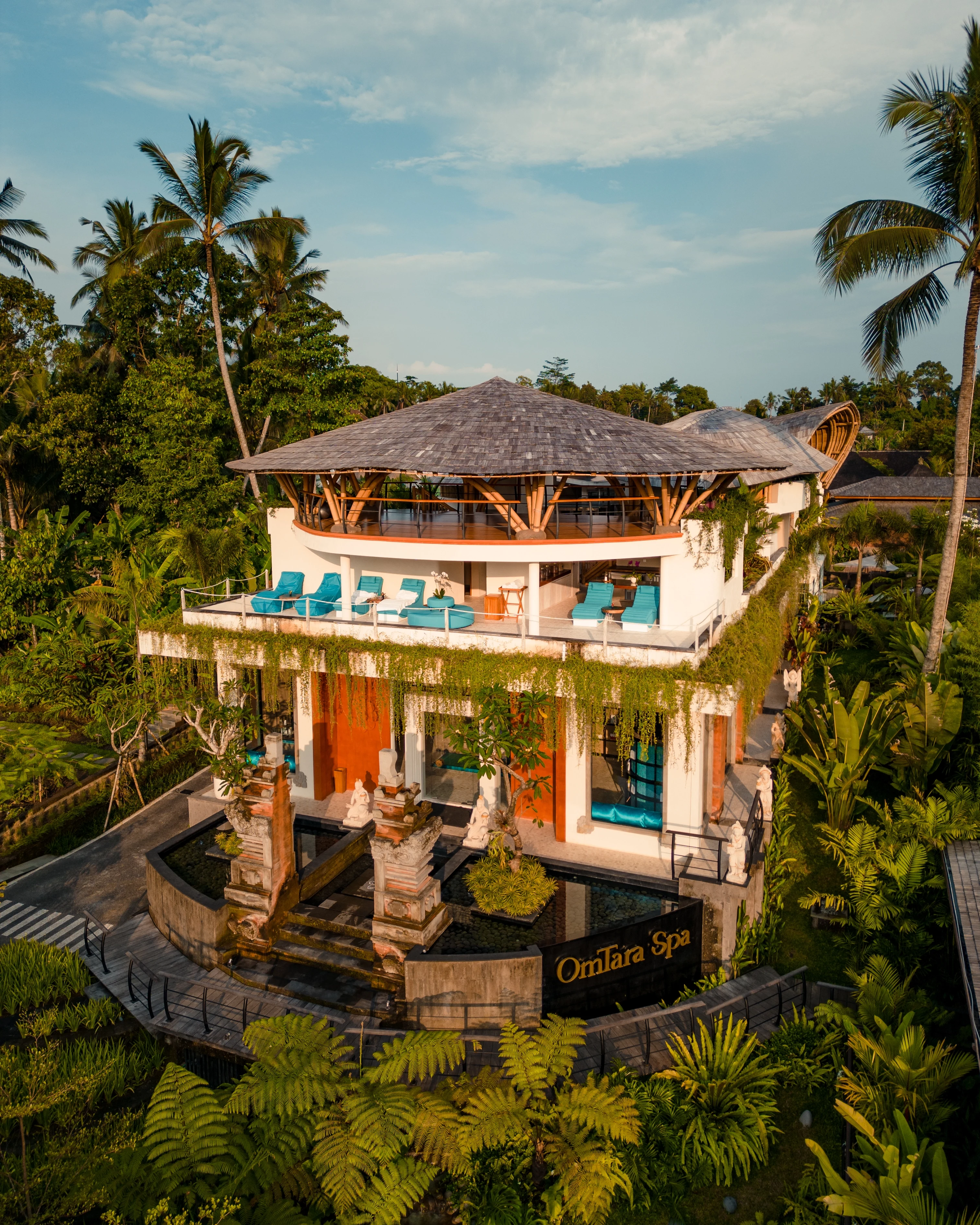 ID - Kappa Senses - OmTara Spa by CLARINS - Drone Shot(1).webp