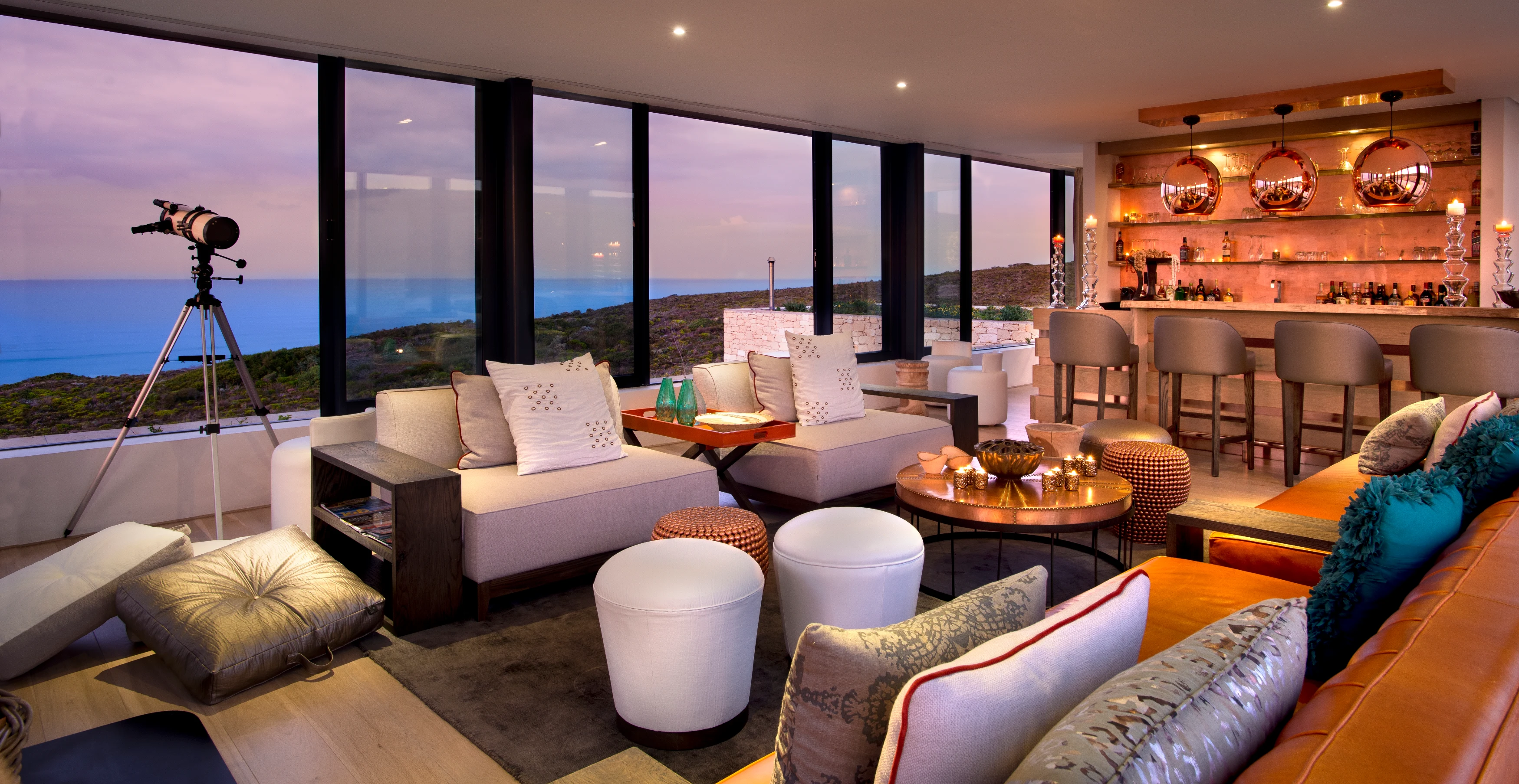 ZA - Morukuru Ocean House - upstairs bar and lounge.webp