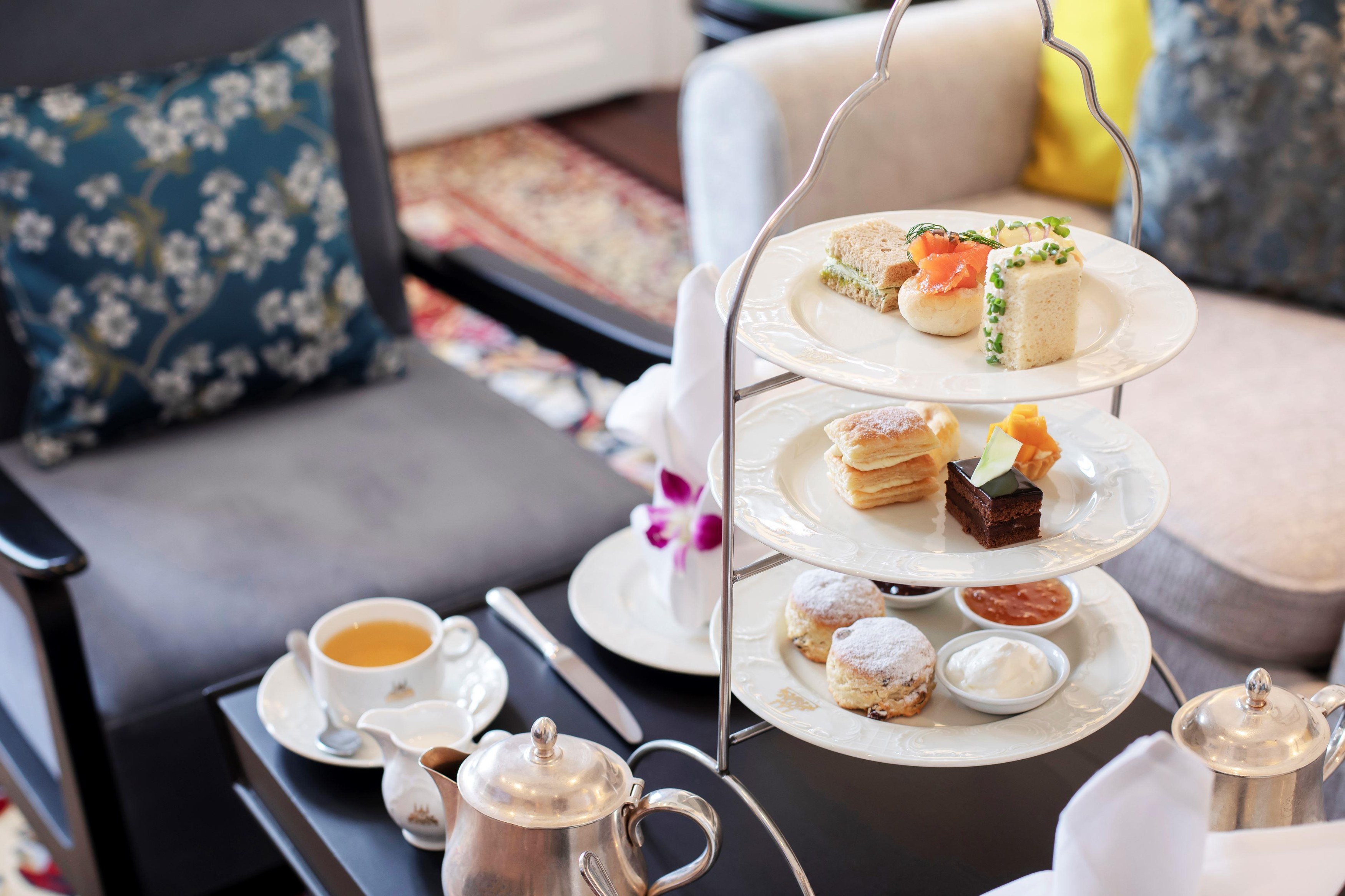 KH - Raffles le Royal - Elephant Bar High tea.jpg