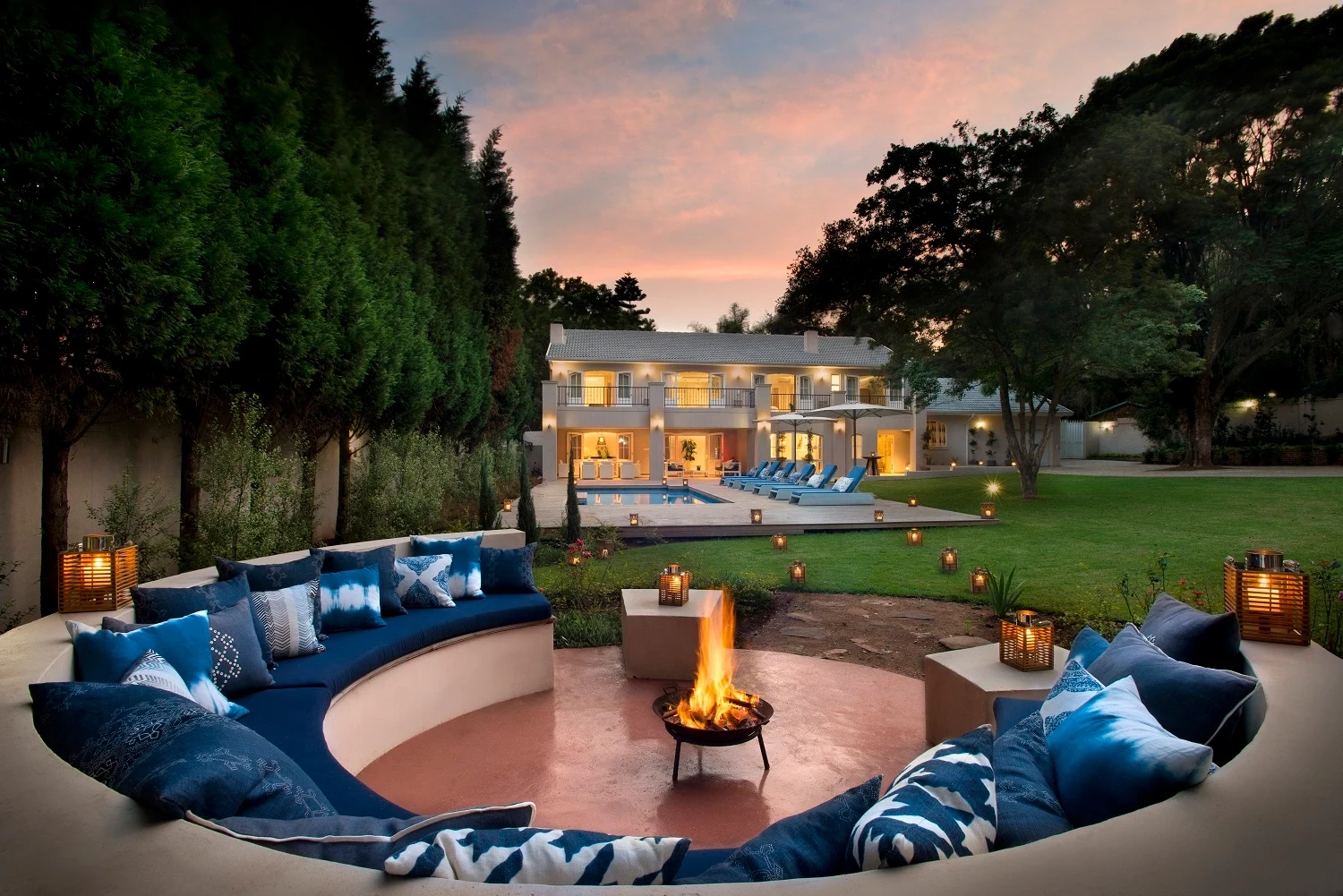ZA - AtholPlace Villa - private garden and exterior view.webp