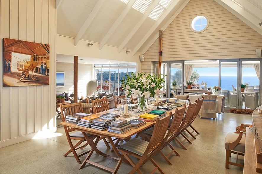 NZ - The Boatshed - Dining table.jpg