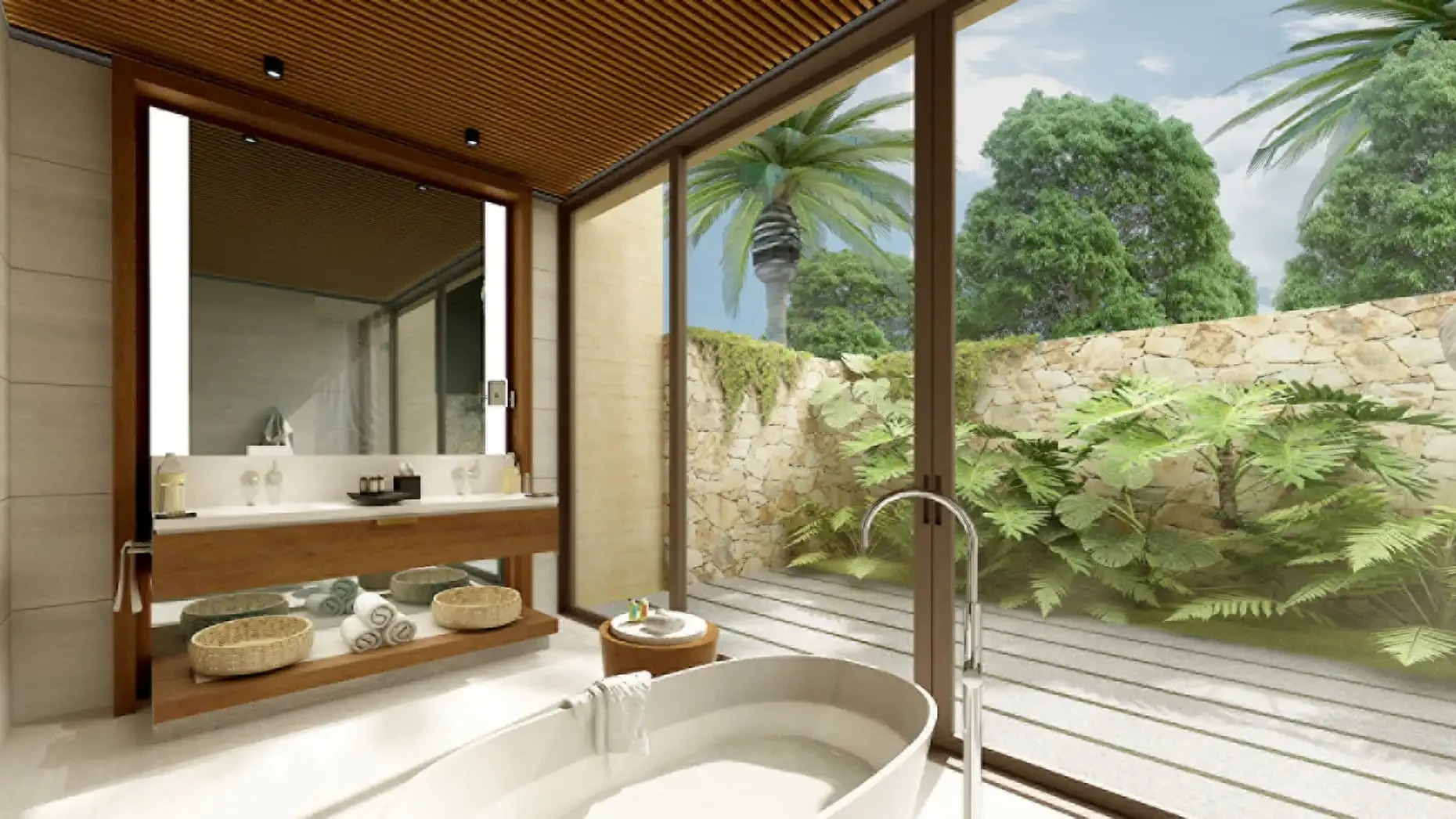 MX-Accommodatie-Four Seasons Tamarindo-bathroom bath.webp