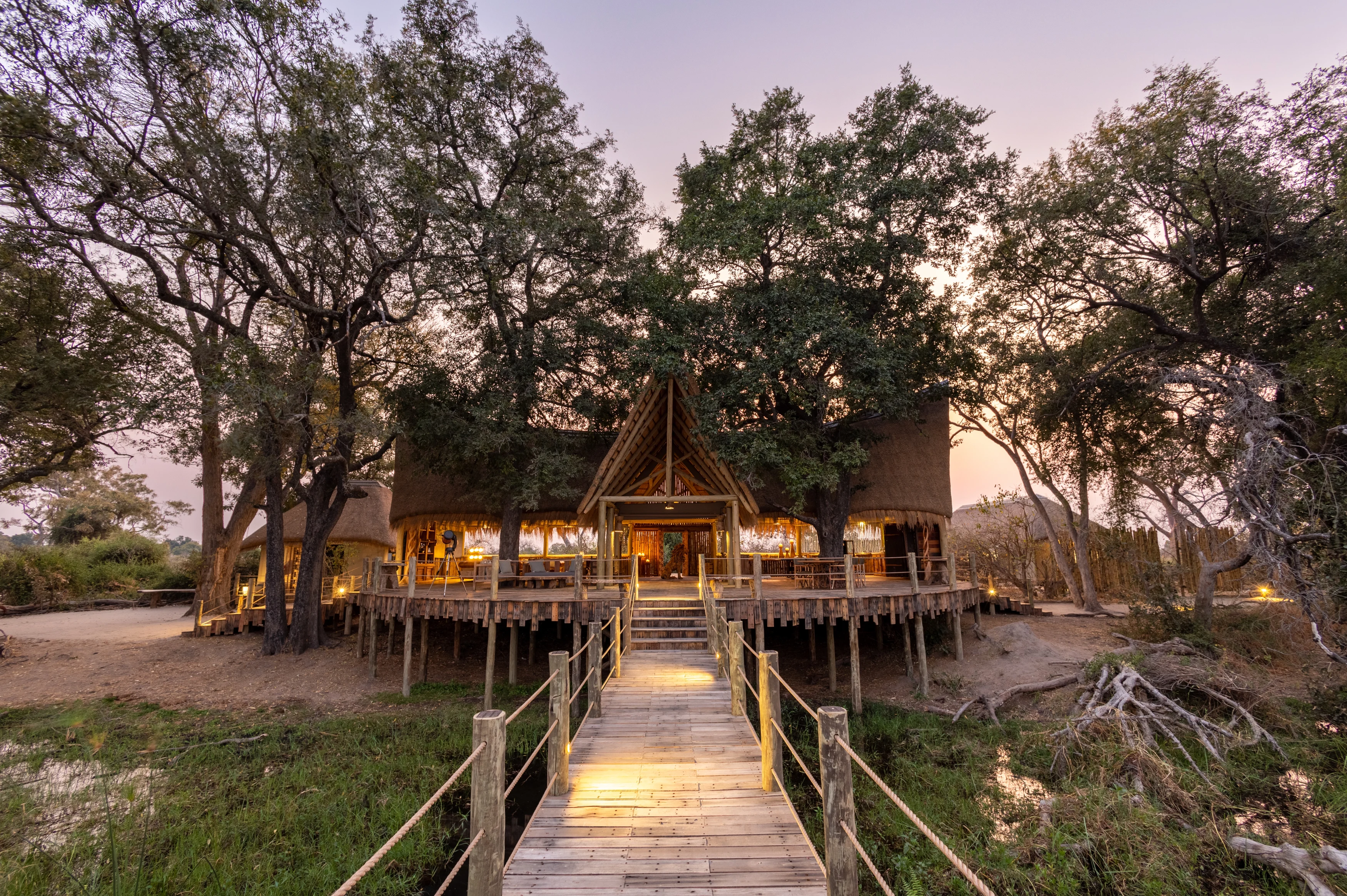 BW-Sitatunga Private Island-entrance at lodge.webp