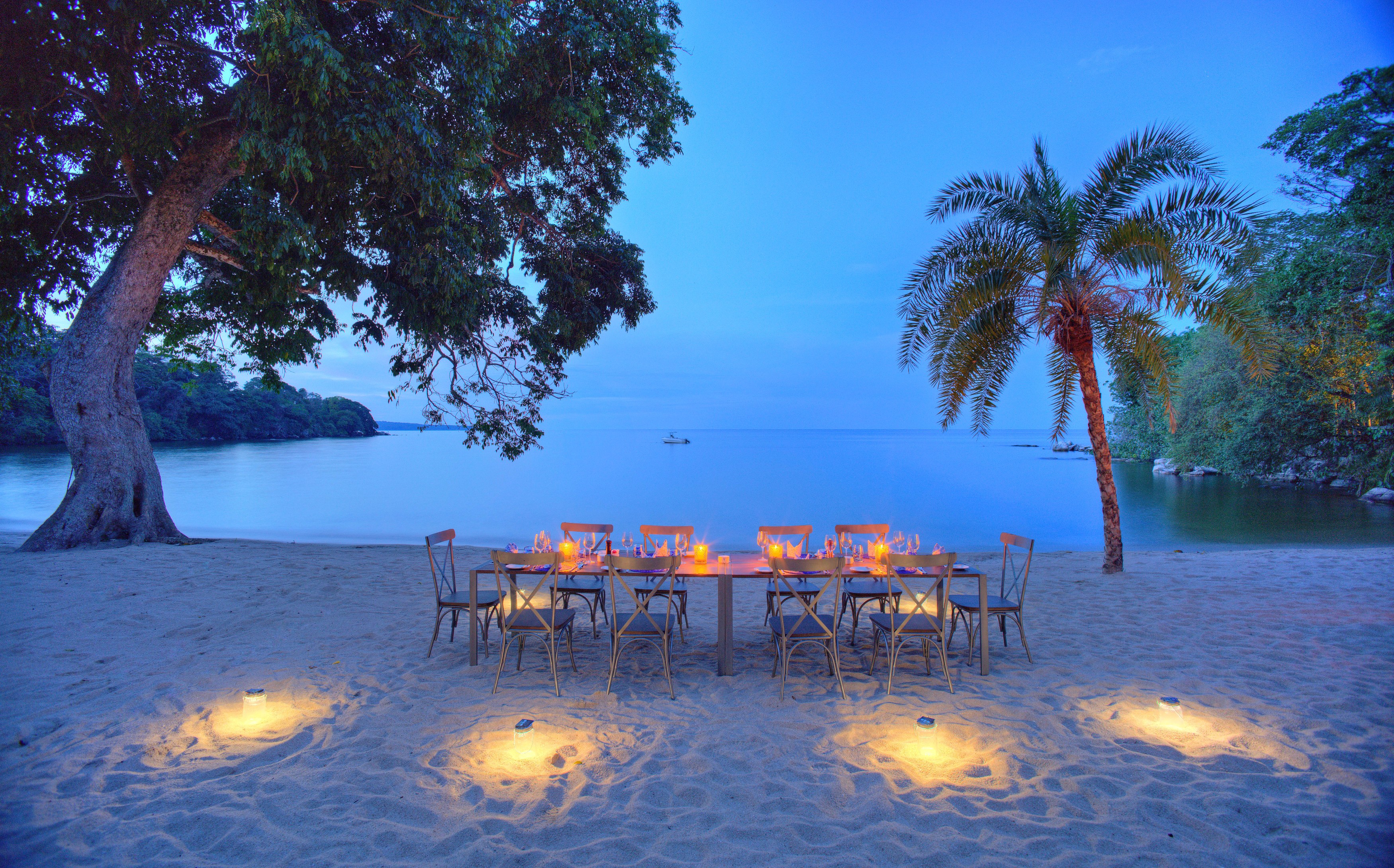 TZ-Rubondo Island-Beach dinner.jpg