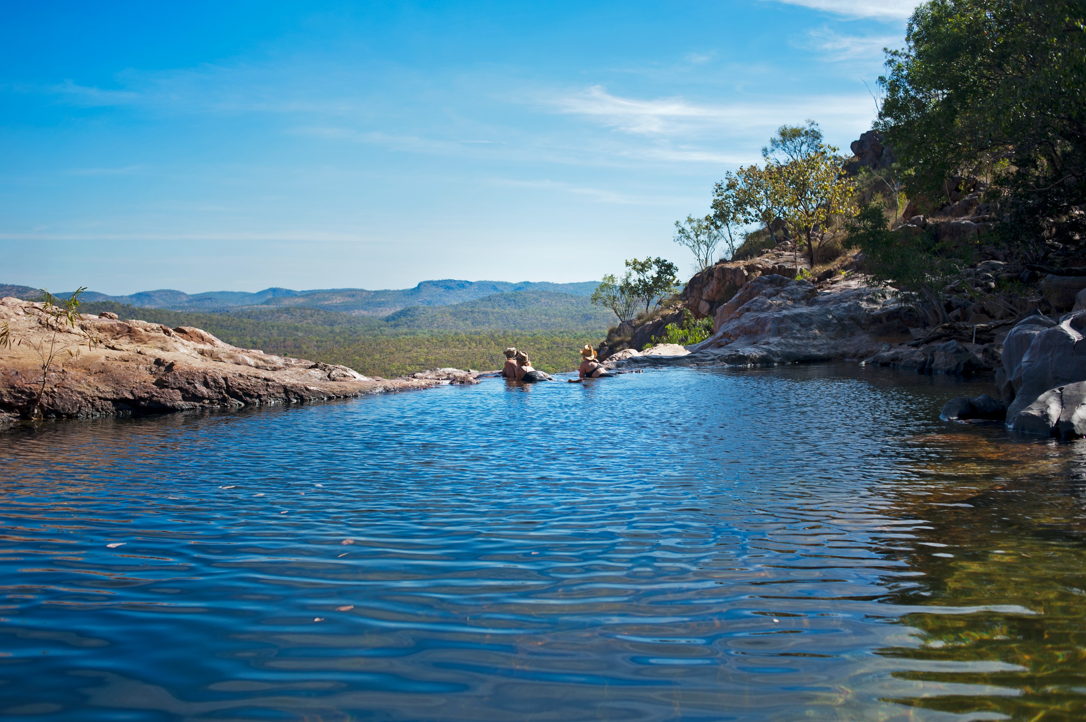 AU - Kakadu National Park - People at Gunlom Falls.jpg