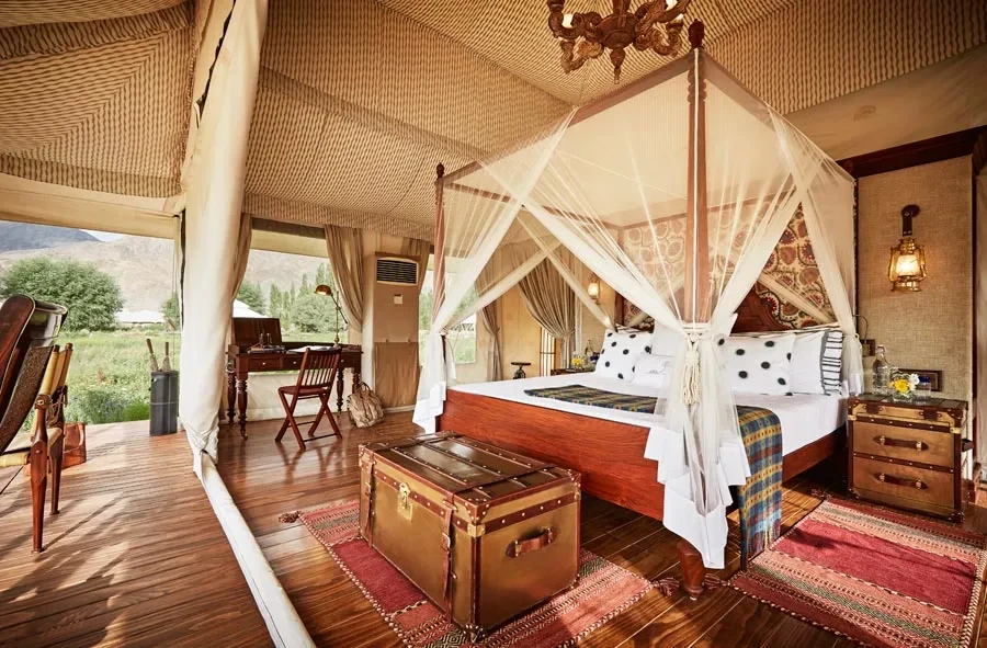 IN - Chamba Camp - White Tent Interior.webp