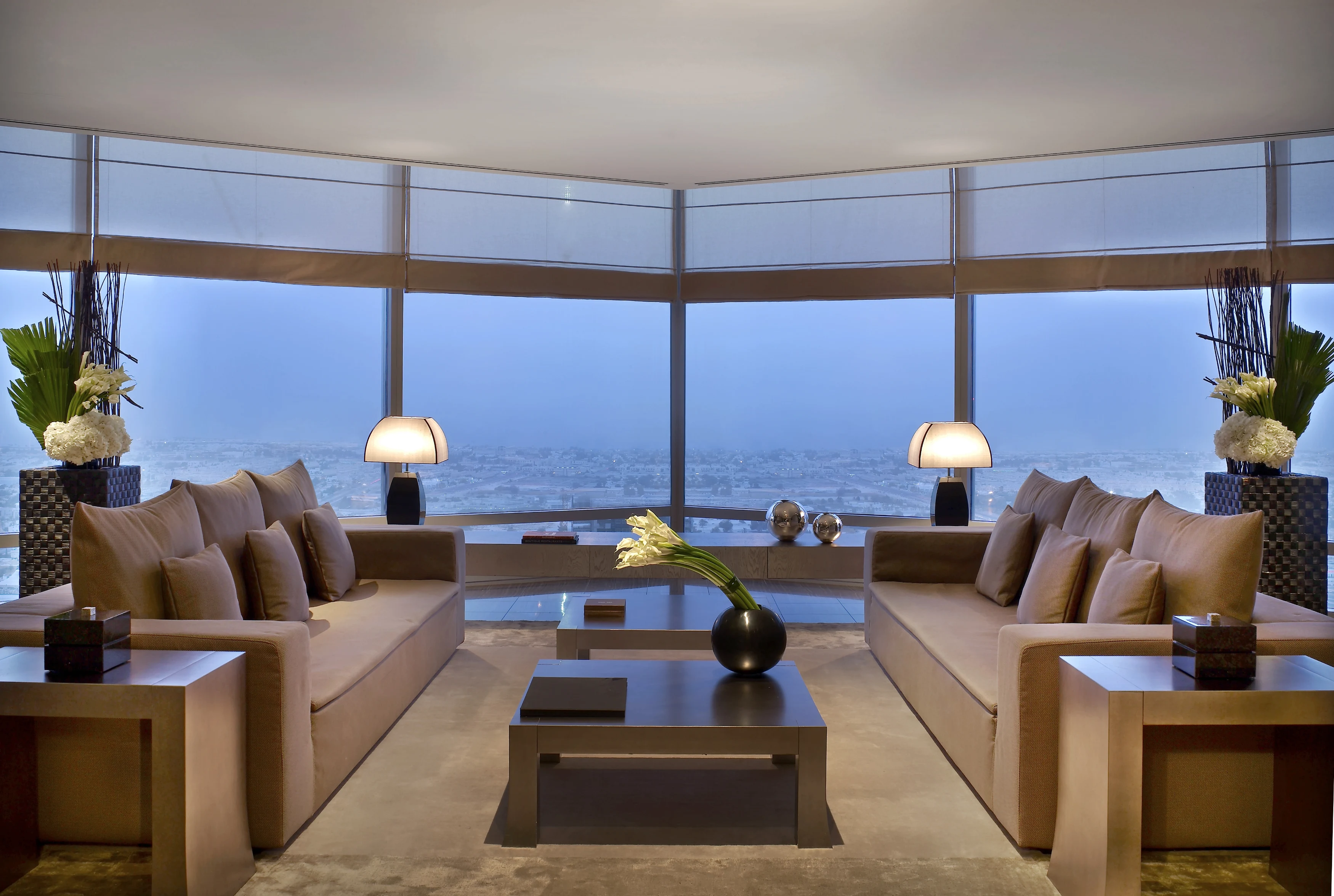 AE -Armani Hotel - Armani dubai suite - living room .webp
