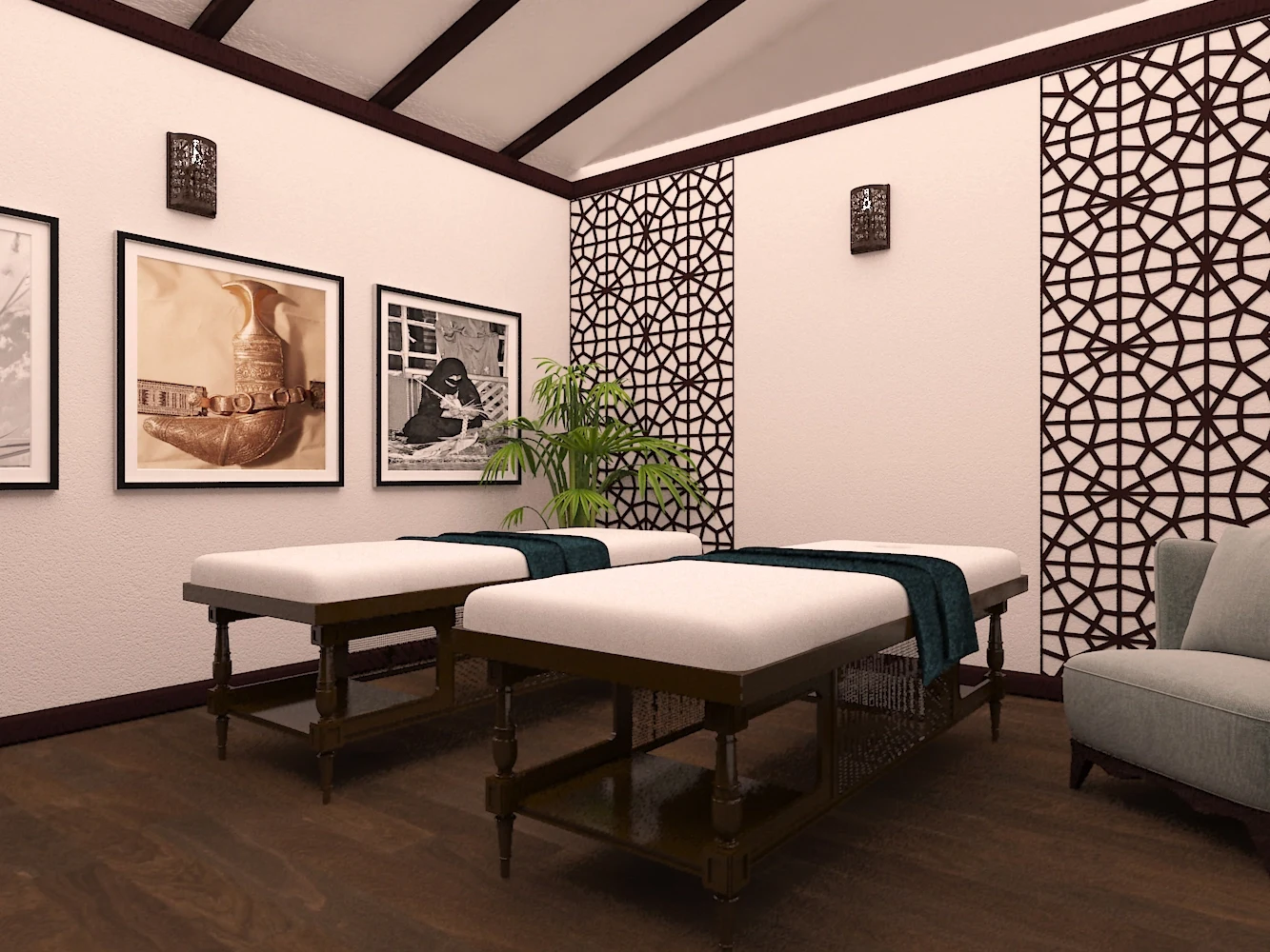 OM - Desert Nights Camp - Couples Massage room.webp