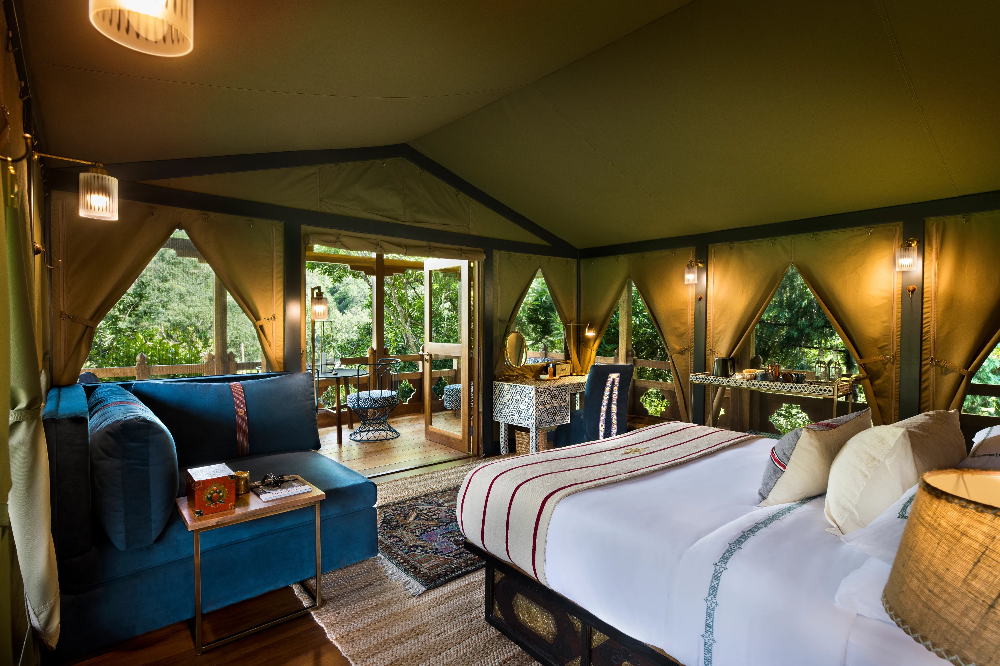 BT - Punakha - River Lodge Tented Suite - Interior.webp
