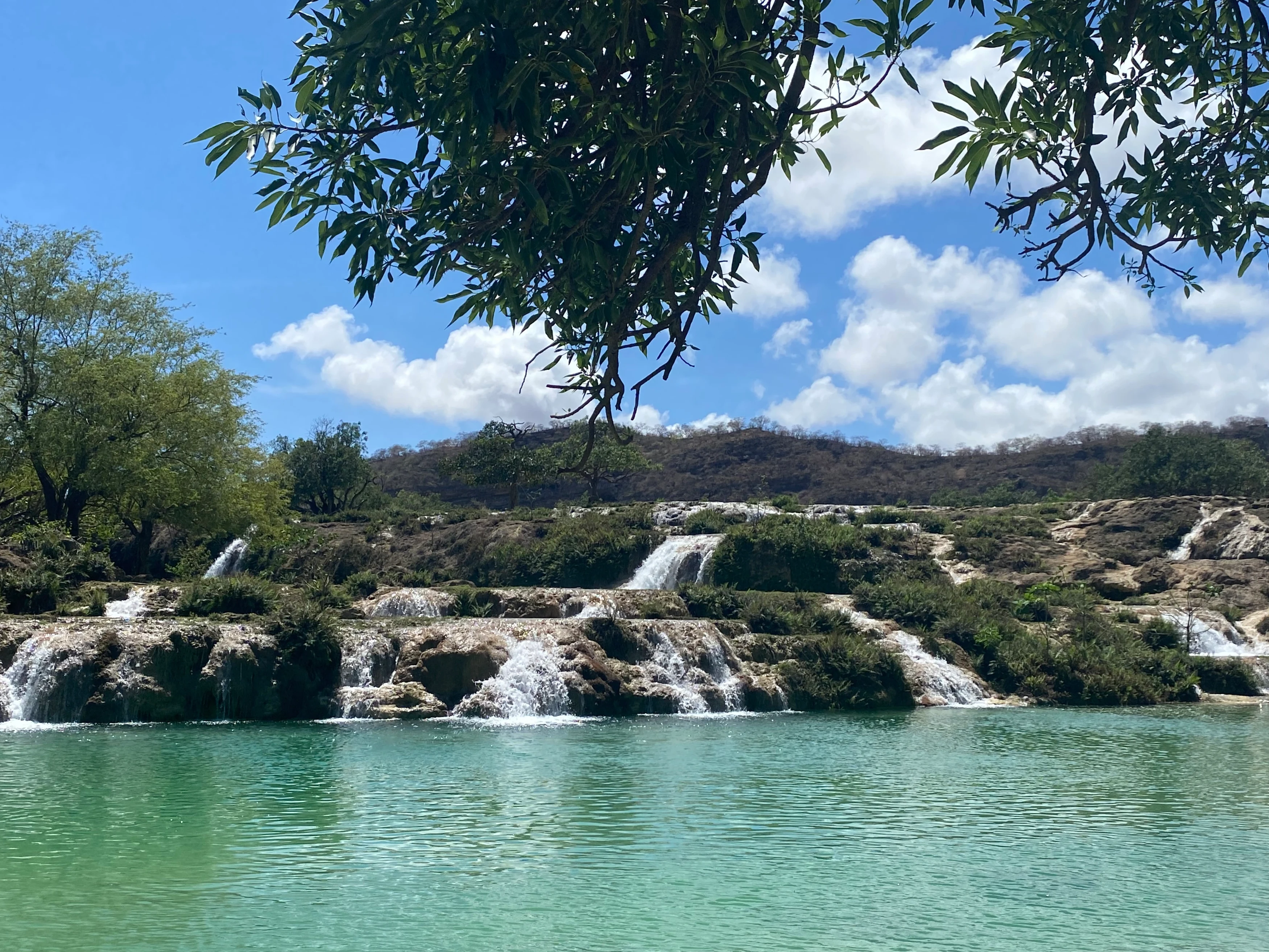 OM-vakantie-Marjolein-Wadi-Darbat-falls.webp