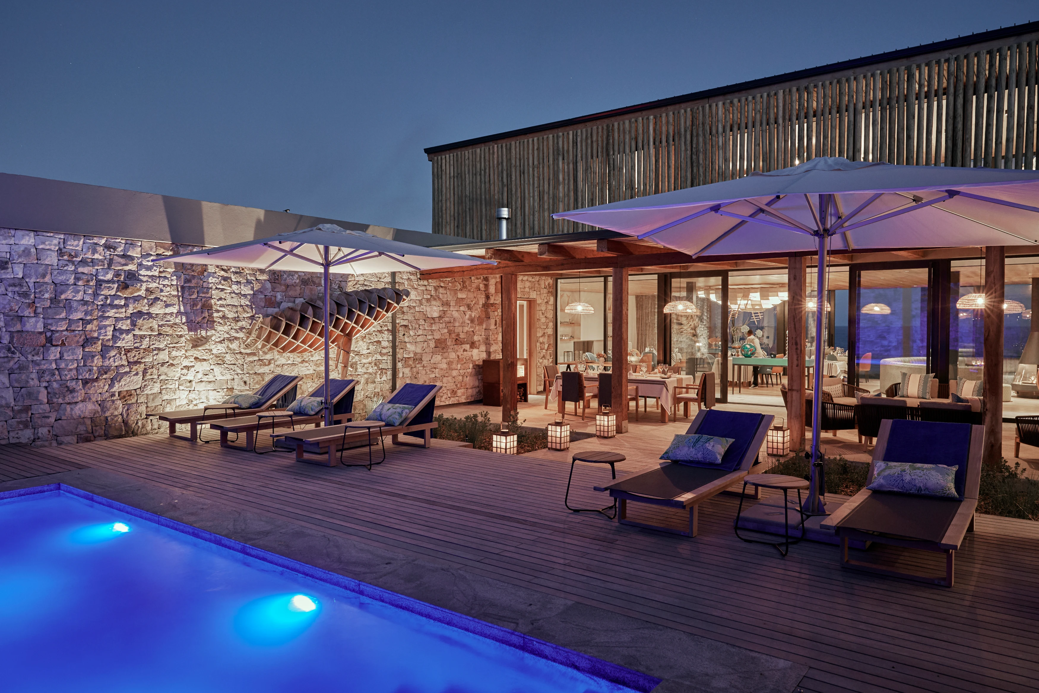 ZA-Morukuru Beach Lodge - courtyard and pool.webp