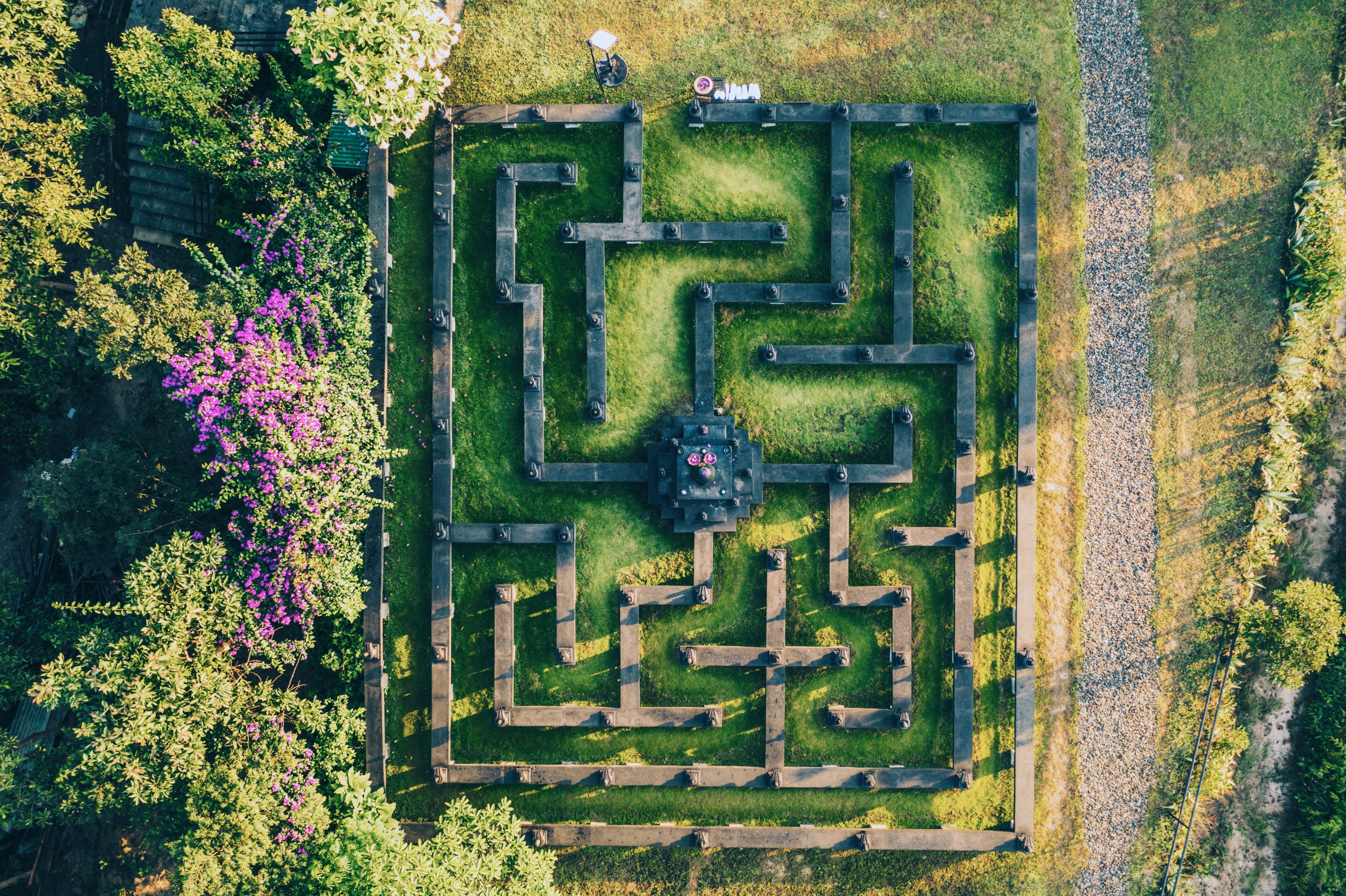 NP - Dwarika's Sanctuary - Meditation Maze.jpg