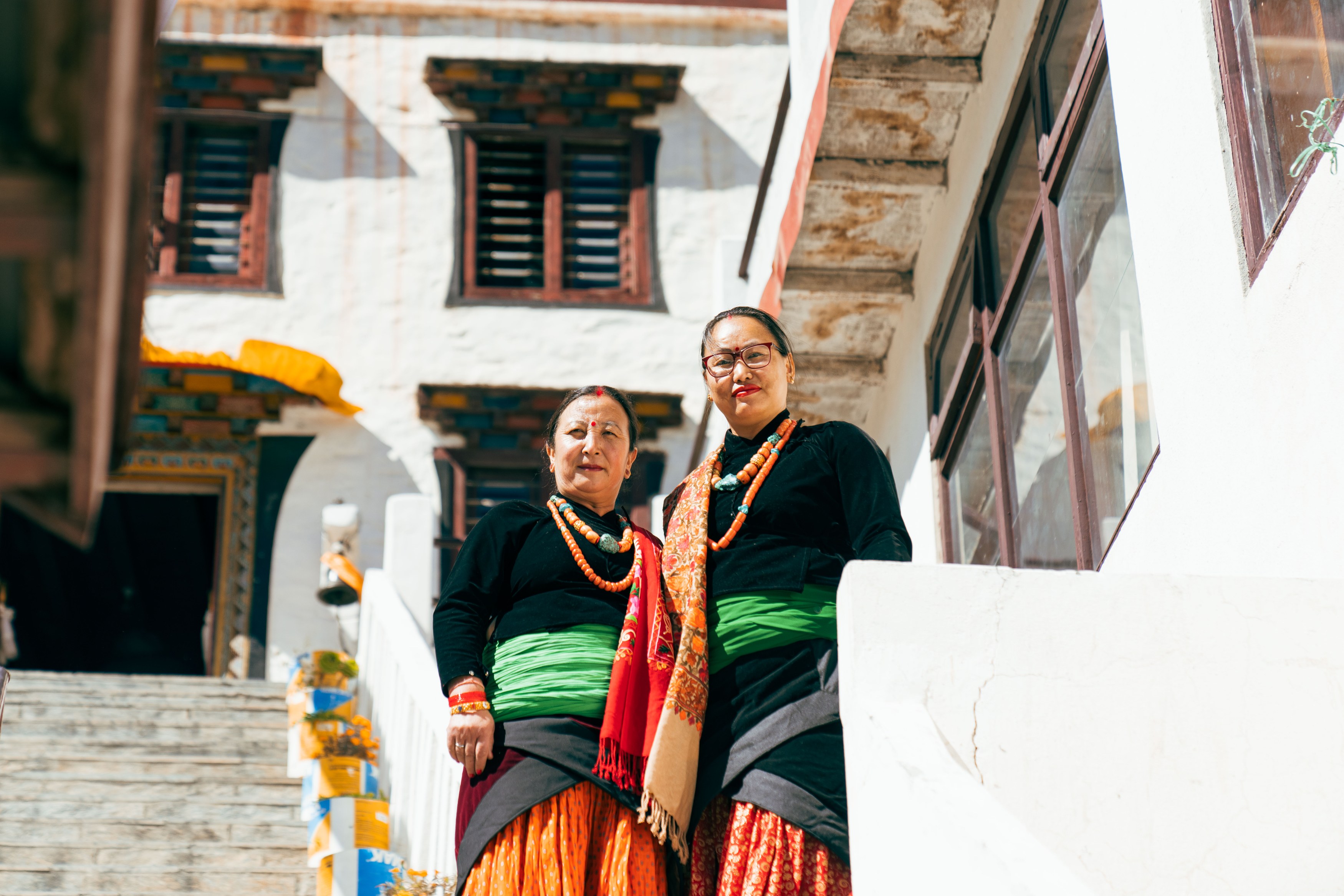NP - Shinta Mani Mustang - Marpha Village local people.jpg