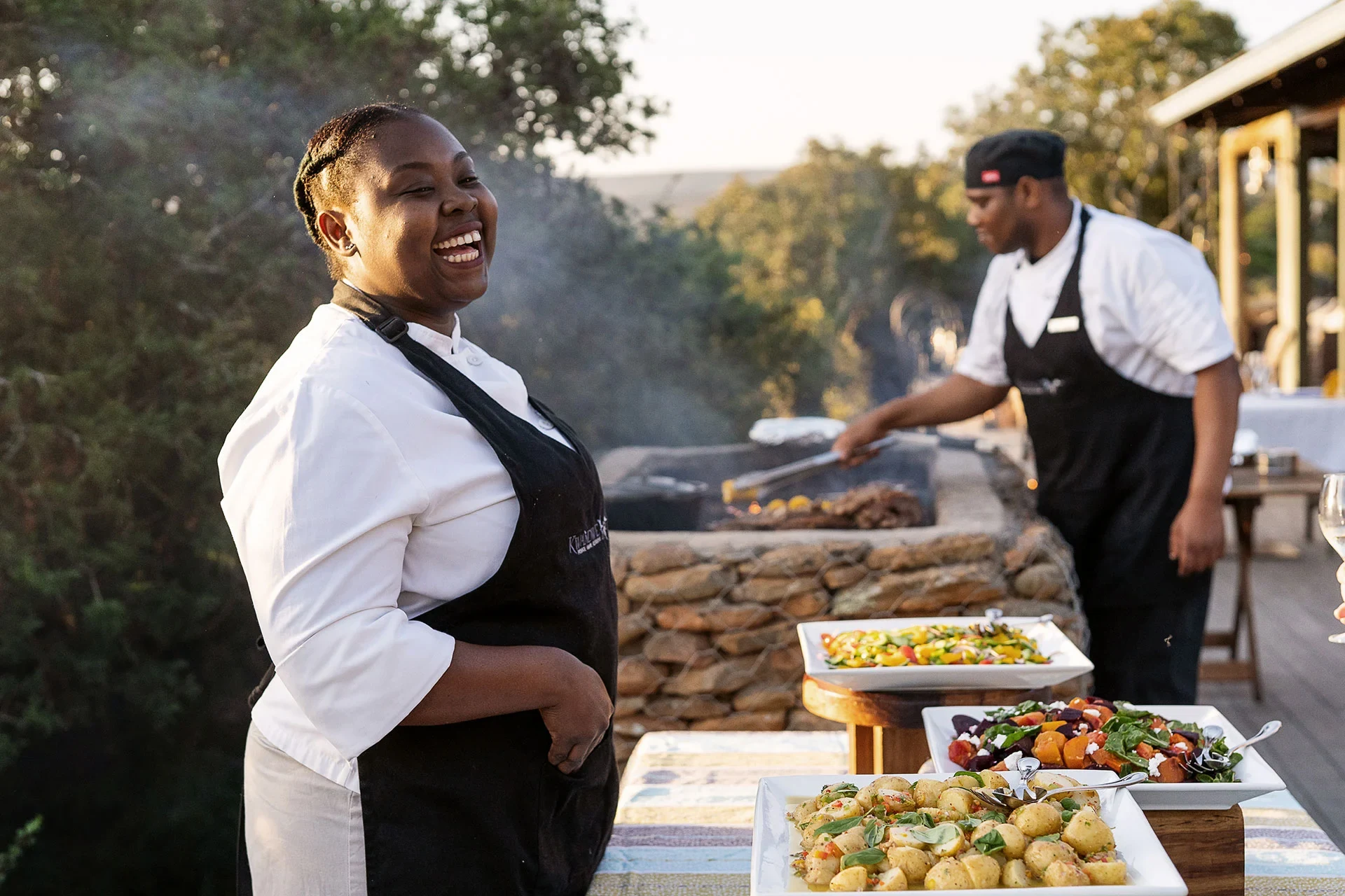 ZA-Kwandwe Ecca Lodge-Friendly-staff-and-great-food.webp
