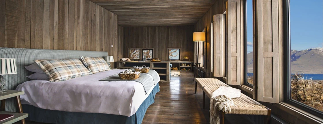 CL - accommodatie -Awasi Patagonia - Bedroom.webp
