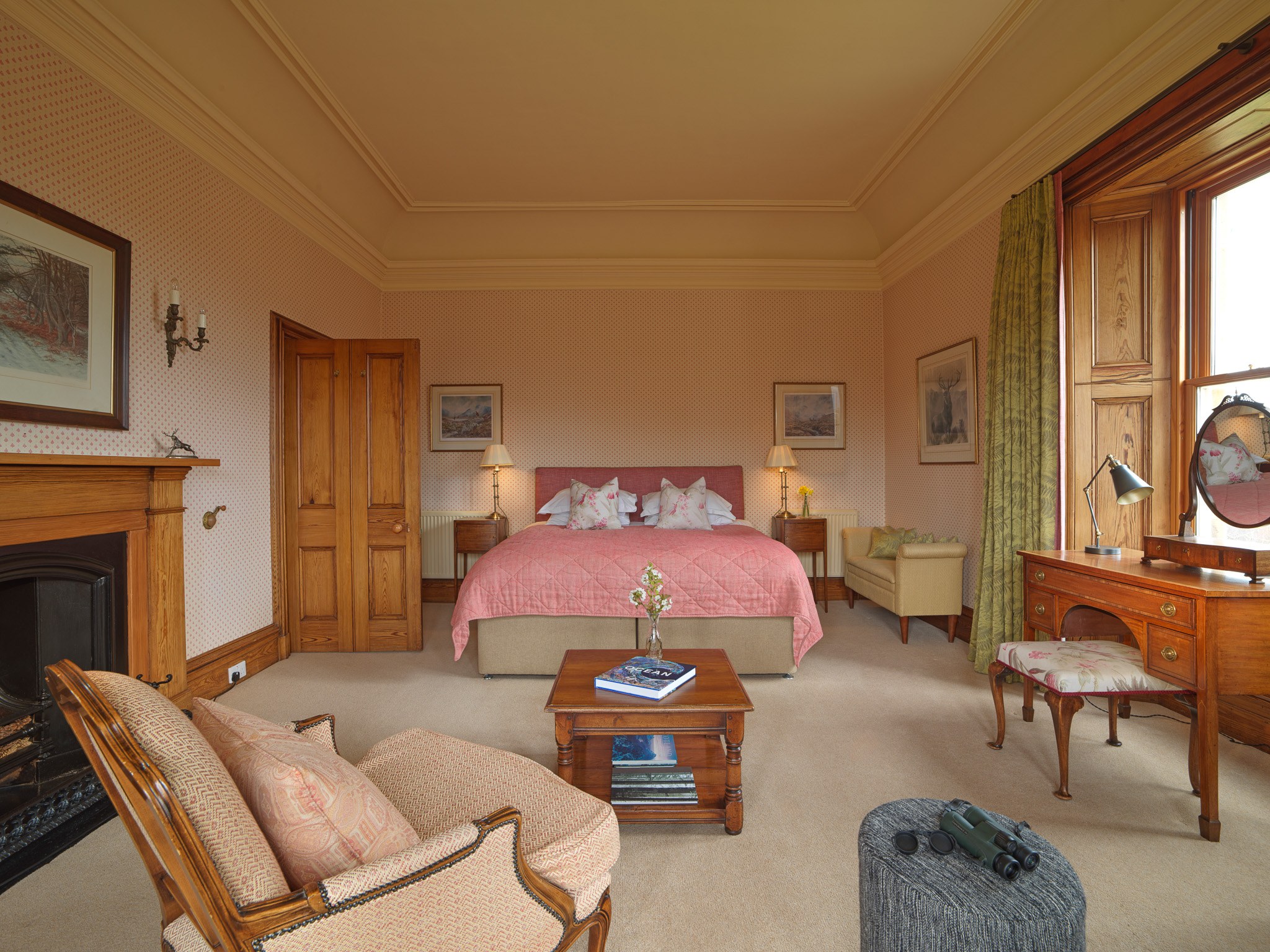 GB - accommodatie - Alladale Wilderness Reserve  Alladale Lodge slapen.jpg
